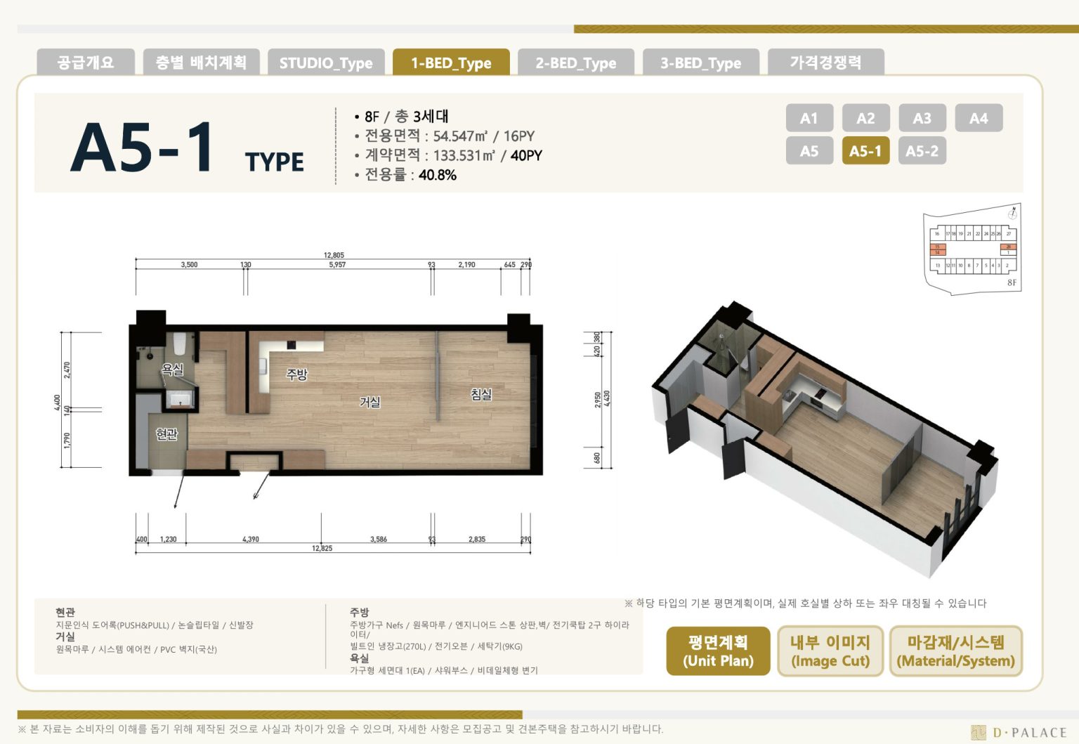 오피스텔 타입 14